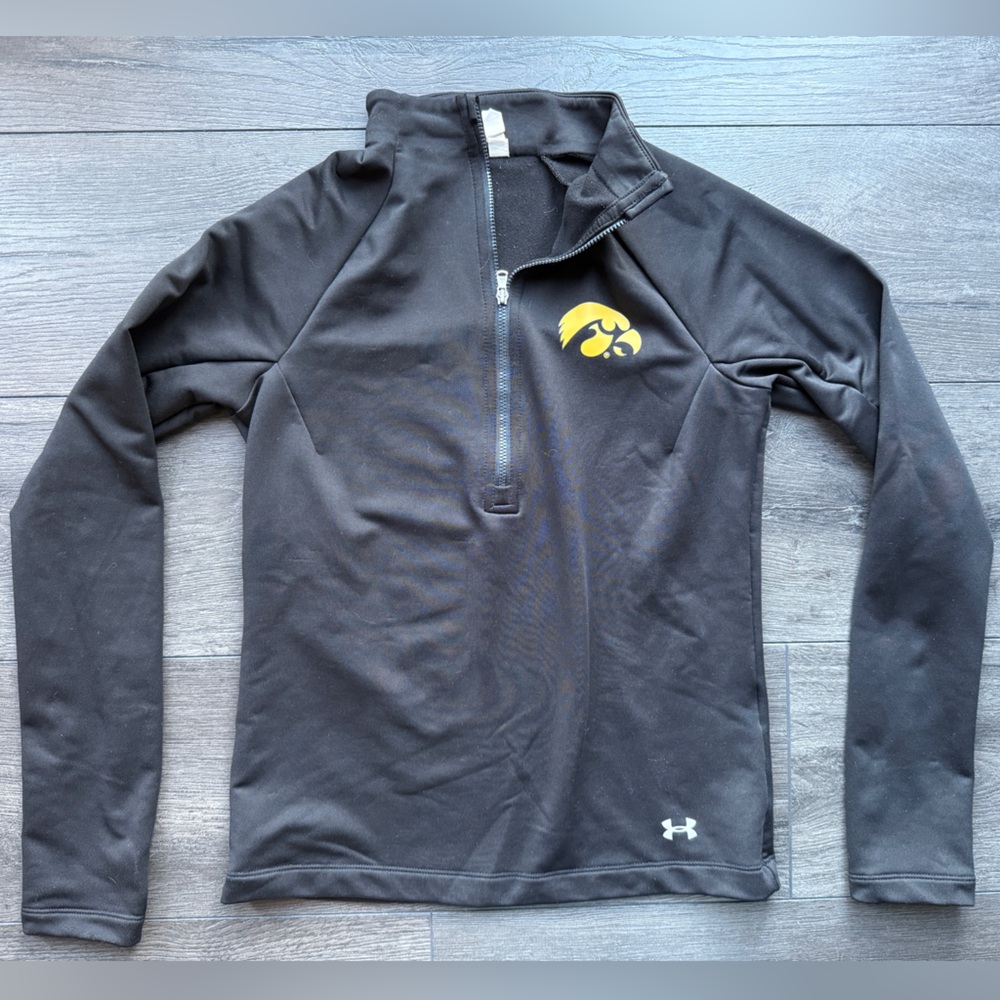 Iowa Hawkeyes Quarter Zip size XS